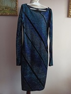 SUKIENKA top shop koktajlowa błyszcząca 34/36