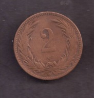Węgry - 2 Filler 1901 rok