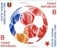Czechy 2021 Znaczki ** sport piłka nożna derby