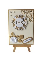 ZAPROSZENIA KOMUNIA UNIWERSALNE IHS W OKRĘGU C6 ZŁOTO - ECRI