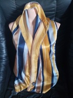 długi szalik z jedwabiu cienki JEDWAB 160cm/36cm