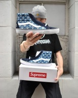 Buty trampki skate VANS Sk8-Hi Reissue Prm Supreme 41 US8.5 (VN0A38Z32DD)