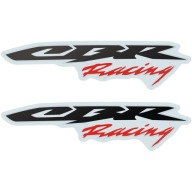 2x Naklejka Logo CBR RACING 1000RR SC57 2004 2005 Znaczek Emblemat Nalepka