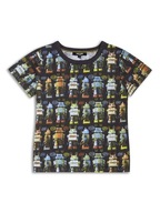 T-shirt bluzka chłopięca roboty 98 krótki rękaw Riot Club