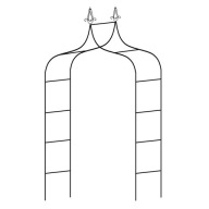 Pergola ogrodowa metalowa łuk 260cm stal malowana proszkowo