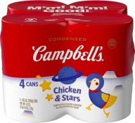 Zupa w puszce Campbell's z USA Chicken&Stars 4 puszki każda po 298