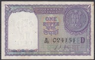 Indie 1 Rupia 1957