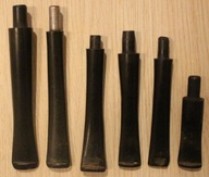 FAJKA - Ciekawy zestaw 6 ustników do fajek - stare