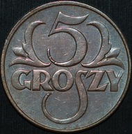 5 groszy 1931 - piękny egzemplarz