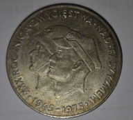 Srebrna moneta XXX rocznica zwycięstwa nad faszyzmem 200 zł