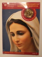 MEDJUGORIE - MATKA BOŻA Z MEDJUGORIE, NUMIZMAT ZŁOCONY, MODLITWA