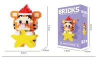 KLOCKI BRICKS - FIGURKA ŚWIĄTECZNY TYGRYSEK - KUBUŚ PUCHATEK