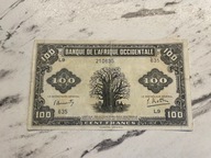 Francuska Afryka Zachodnia - 100 frankow - 1942 - rzadki
