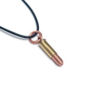 Pocisk, nabój - amulet - symbol. Ręczna praca.