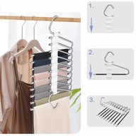 4 SZT. WIESZAK DO SZAFY OSZCZĘDZAJĄCY MIEJSCE, 9 W 1, WIESZAK NA UBRANIA