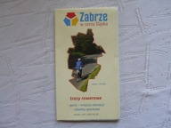 Zabrze Plan miasta TRASY ROWEROWE