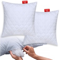 ZESTAW 2X PODUSZKA ANTYALERGICZNA JASIEK SUWAK REGULACJA WYSOKOŚCI 40X40 CM