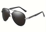 Okulary przeciwsłoneczne polaryzacyjne pilotki męskie