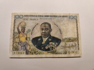 Kongo - 100 frankow - rzadki