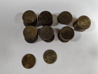 10zł 1990 r sprzedam zestaw 70szt monety ze skarbonki różne roczniki