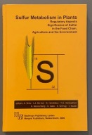 Sulfur Metabolism in Plants - Sirko, De Kok