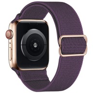 NYLONOWY PASEK DO APPLE WATCH 1 2 3 4 5 6 7 8 SE 38mm 40mm 41mm Mix Kolorów