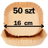 Papier do Pieczenia Wkładki do Frytkownicy Air Fryer 50szt 16cm Formy
