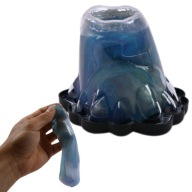 SLIME WULKAN ŻELOWY GLUTEK MASA PLASTYCZNA SENSORYCZNA RÓŻNE KOLORY
