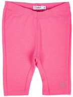 SPODNIE LEGGINSY DRESOWE DZIEWCZĘCE 3/4 RÓŻOWE DLA DZIEWCZYNKI 80 cm 12m+