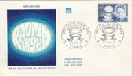 Maria Curie-Skłodowska - FDC Francja