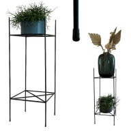 KWIETNIK stojak na kwiaty stojący loft metalowy 60cm na balkon salon taras