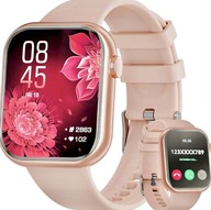 SMARTWATCH damski z FUNKCJĄ telefonu Ekran dotykowy 2,01" 128 MB + GRATIS