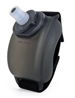 SPORTOWA BUTELKA NA WODĘ Z UCHWYTEM NA NADGARSTEK BIDON DO BIEGANIA RÓŻOWA