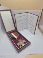 Krzyż Zesłańców Sybiru + legitymacja komplet Podpis Lecha Kaczyńskiego 2006