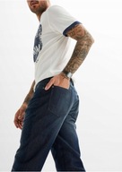 24851 SPODNIE MĘSKIE JEANS - John Baner DLA NISKICH - obwód pasa 96 cm