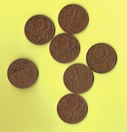 POLSKA 5 groszy 1939 r.