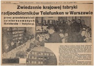 RADIO TELEFUNKEN WARSZAWA - BENZYNA BORYSŁAW MRAŹNICA BITKÓW - PRUDENTIAL
