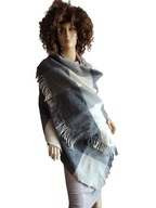 THE WHITE COMPANY ciepły DUŻY szal WEŁNIANY