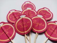 Pikery na muffinki/ Wieczór Panieński - 16szt