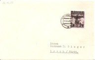 GENERALNE GUBERNATORSTWO -koperta stempel 1940 rok znaczek 22