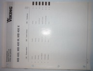 Katalog części MB 400 Vik - orginał