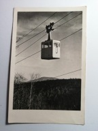 BESKID ŚLĄSKI - 1954- KOLEJKA LINOWA NA SZYNDZIELNIĘ