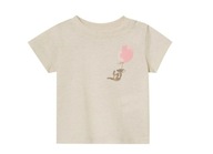T-shirt niemowlęcy z biobawełny LUPILU roz. 86/92