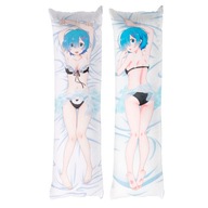 Poduszka Dakimakura Rem and Ram - Re Zero Anime Długa poduszka przytulanka