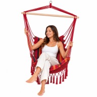 HUŚTAWKA FOTEL WISZĄCY OGRODOWY BRAZYLIJSKI BUJANY HAMAK 60 cm 120 kg