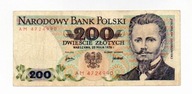 200 zł. 1976r. Ser.AM