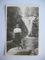JELENIA GÓRA KARKONOSZE WODOSPAD PIES stare FOTO