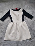 SUKIENKA biało-czarna roz 38 dla dziewczyny okazja