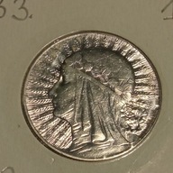 5 ZŁOTYCH 1933 r. / A1 / PIĘKNY EGZEMPLARZ -1