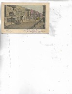 Łódż ul. Piotrowska Feldpost 1917 tramwaj,wóz konny,p.wojskowe